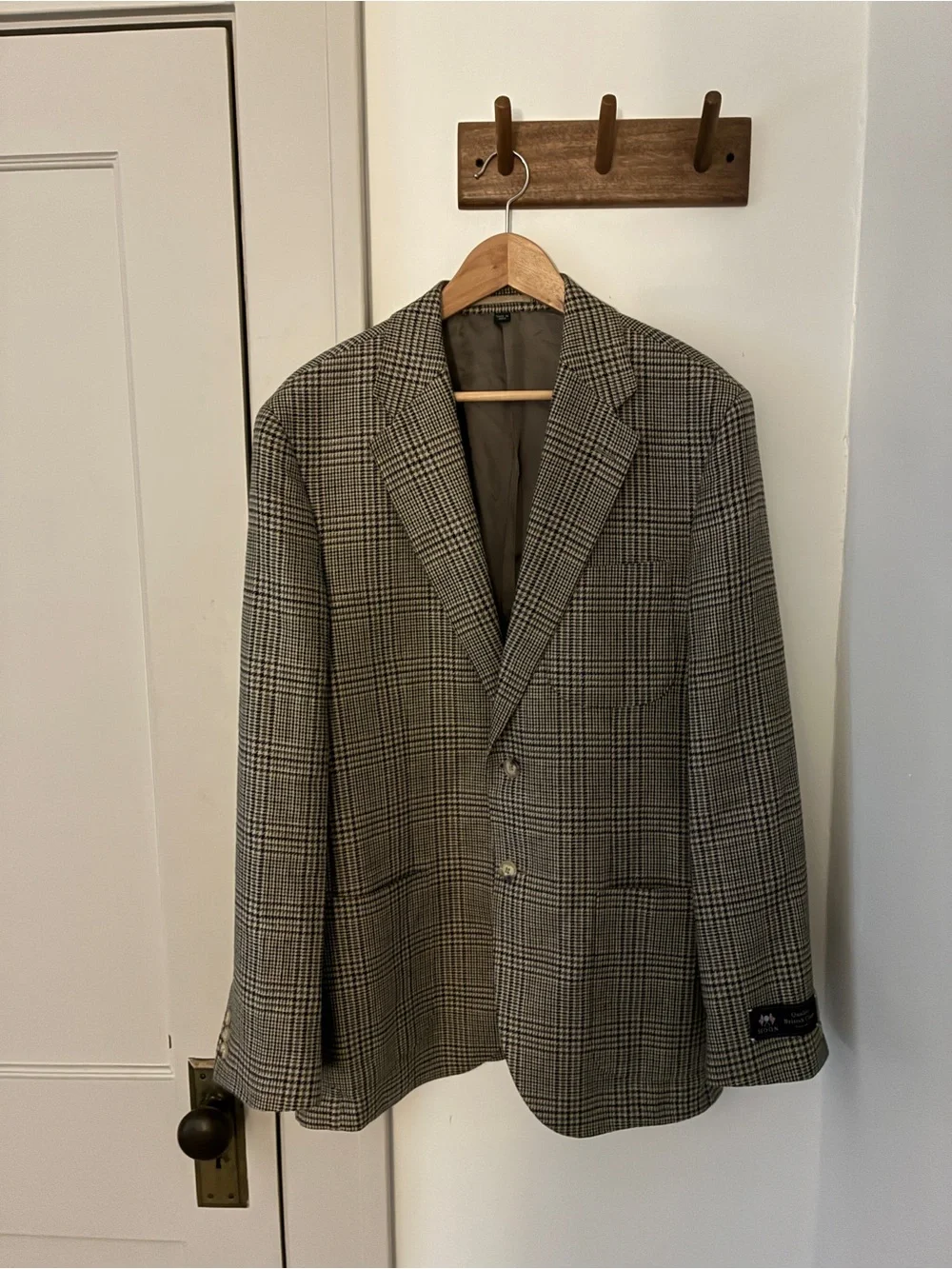 J. Crew Glen Plaid Sport Coat in Tan & Brown NWT